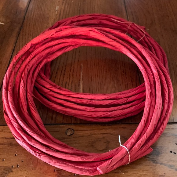 Assorted Holiday Raphia and Ribbon - Picture 9 of 10